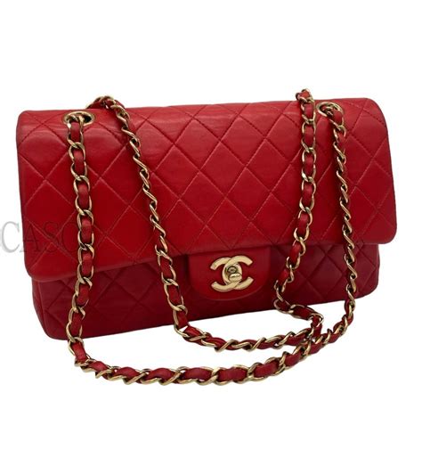 borsa chanel rossa lucida|moda Chanel borse.